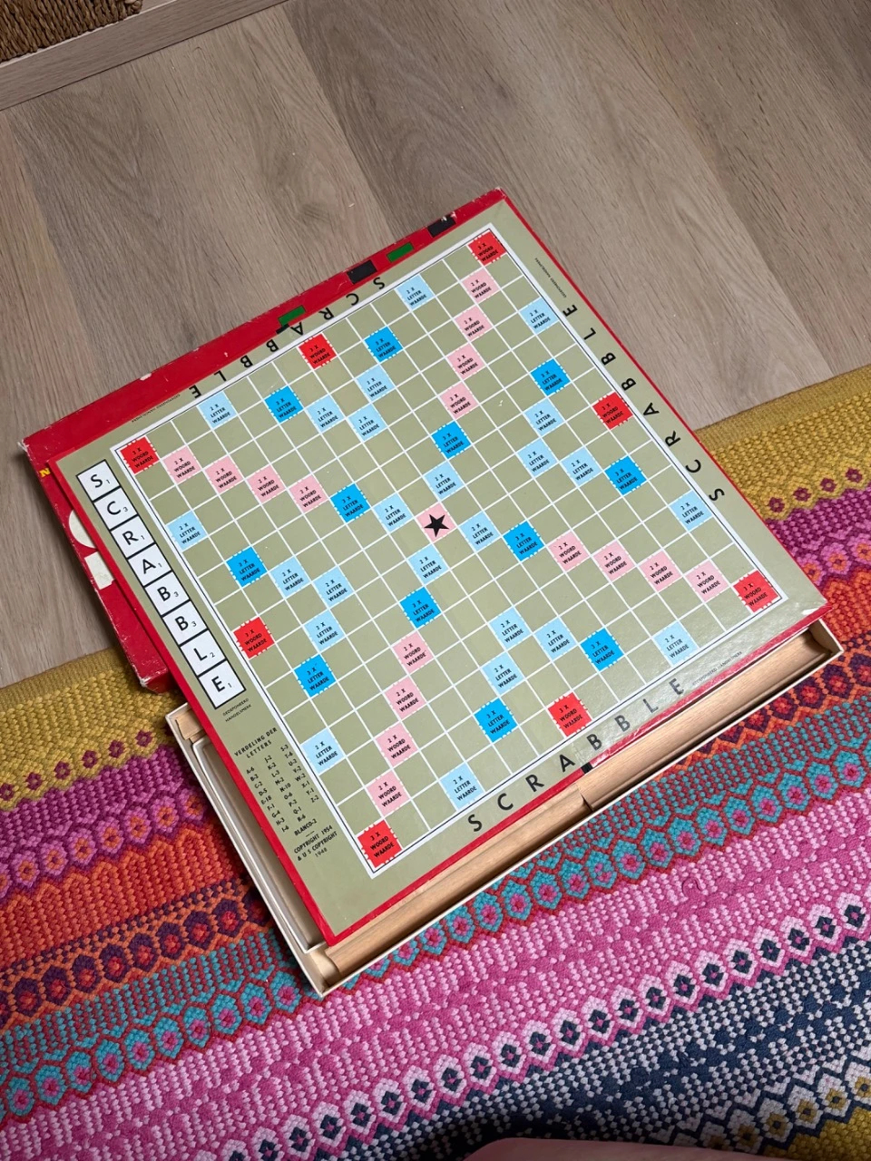 Juego de mesa Scrabble vintage 1970/1972 holandés – photo 3
